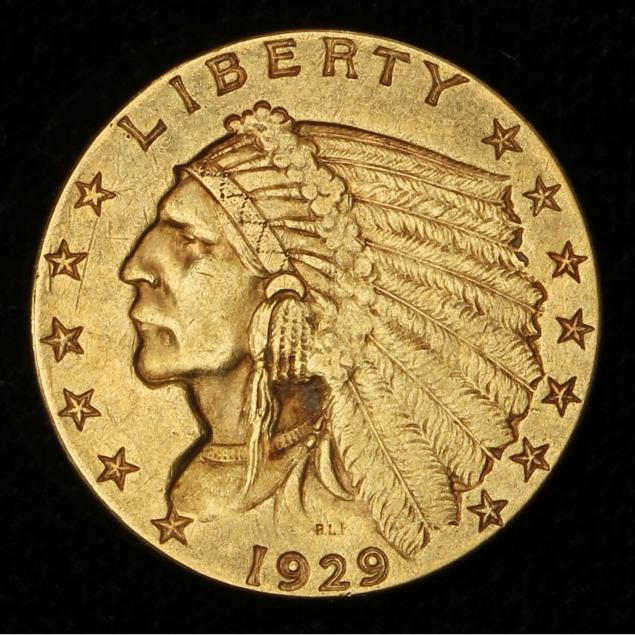 1929-2-50-gold-indian-head-quarter-eagle