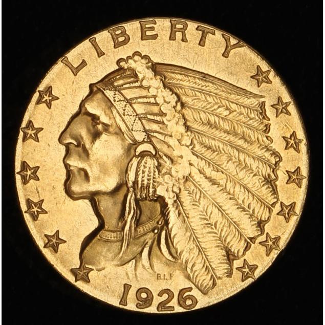 1926-2-50-gold-indian-head-quarter-eagle