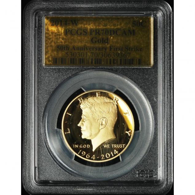 2014-w-gold-50th-anniversary-first-strike-kennedy-half-dollar