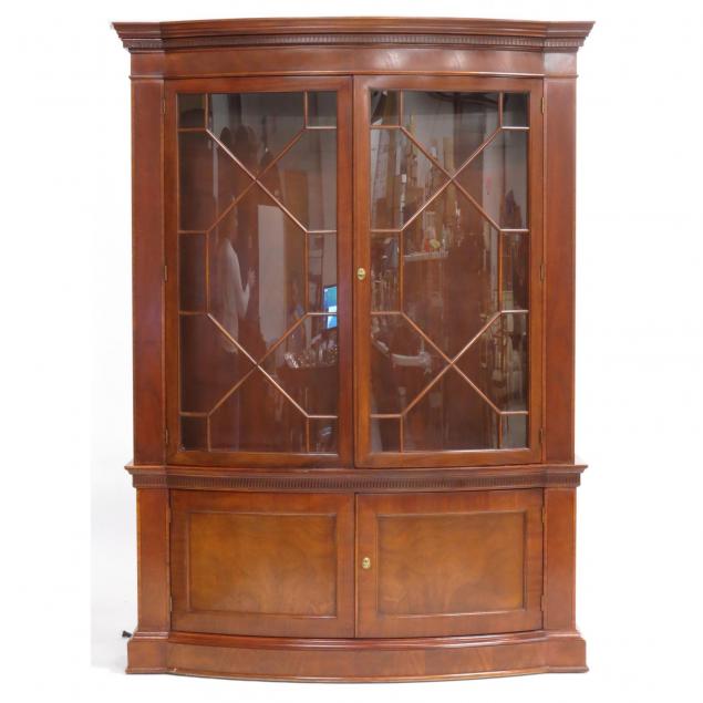 baker-georgian-style-bowfront-china-cabinet