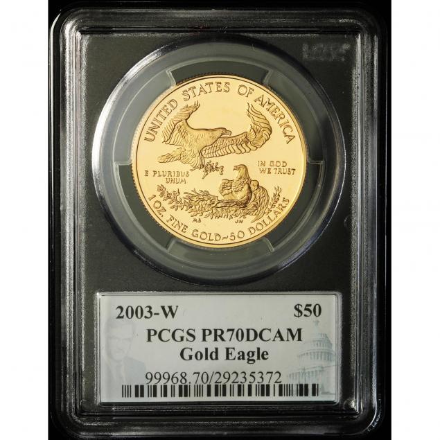 2003-w-50-gold-1-oz-eagle-pcgs-pr70dcam
