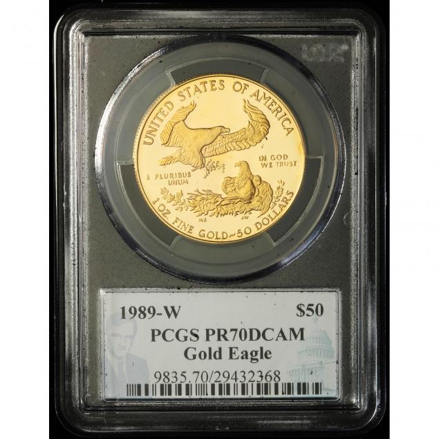 1989-w-50-gold-1-oz-eagle-pcgs-pr70dcam