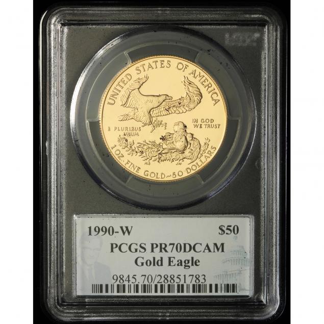 1990-w-50-gold-1-oz-eagle-pcgs-pr70dcam