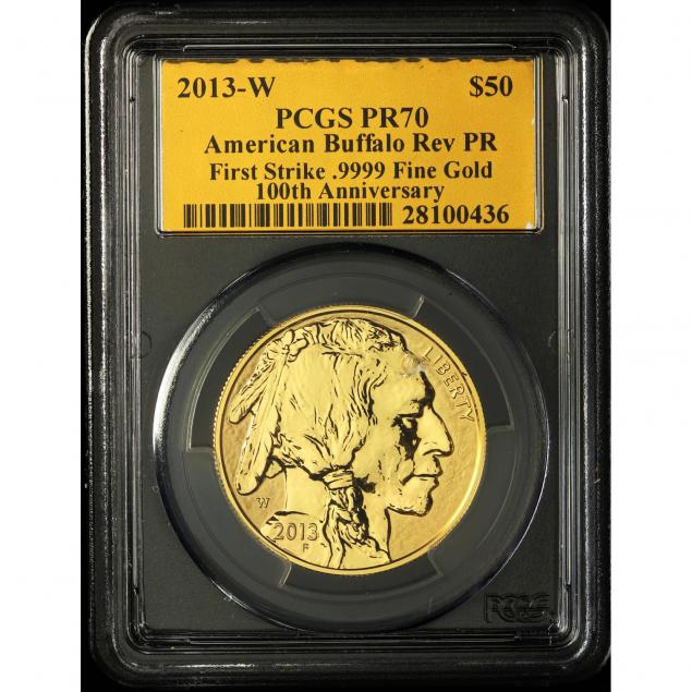 2013-w-50-gold-american-buffalo-100th-anniversary-reverse-proof