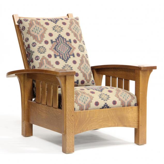 stickley-morris-style-chair