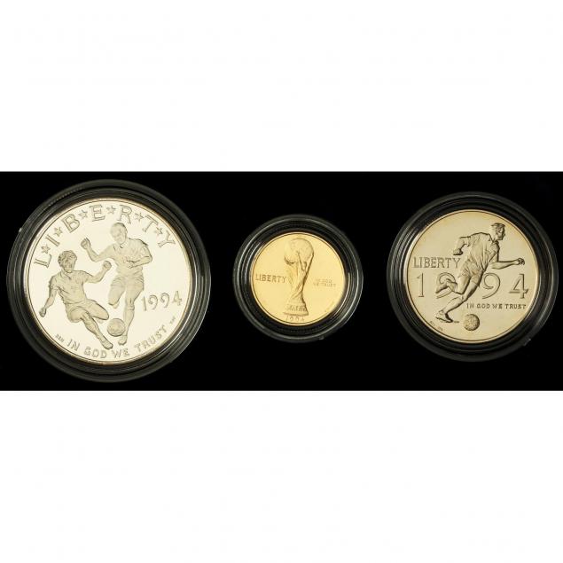 1994-world-cup-3-piece-commemorative-silver-and-gold-coin-proof-set
