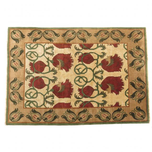william-morris-style-hand-tied-carpet