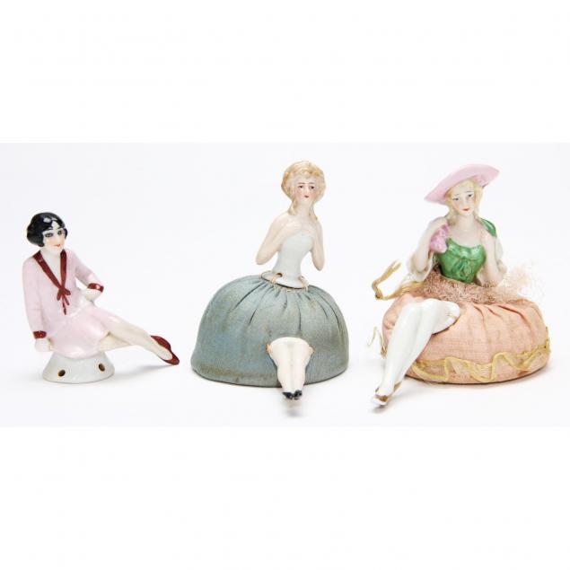 three-seated-german-porcelain-half-dolls