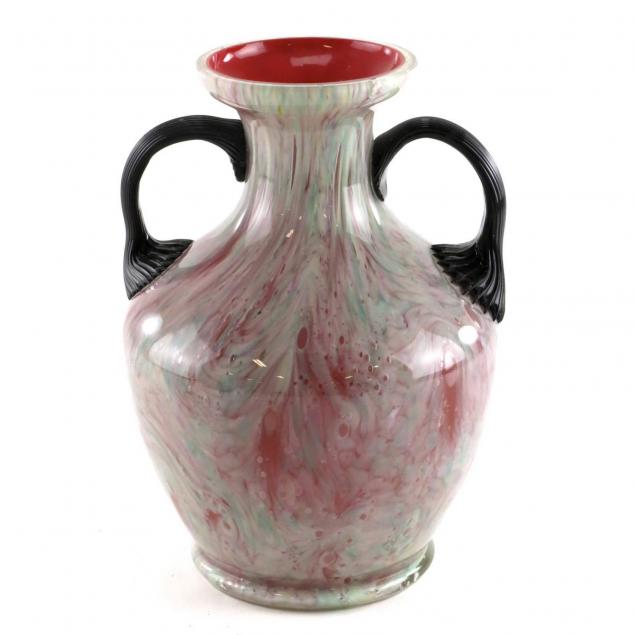 czech-art-glass-vase