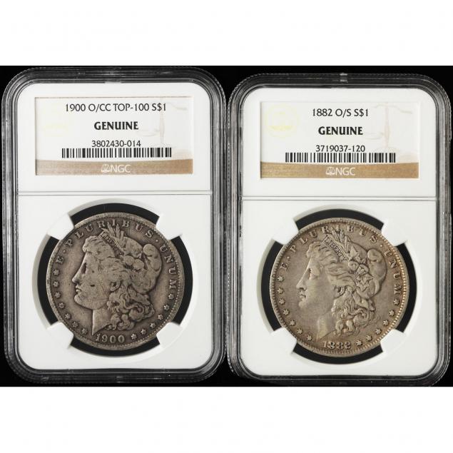 two-morgan-silver-dollar-mintmark-varieties-both-ngc-genuine