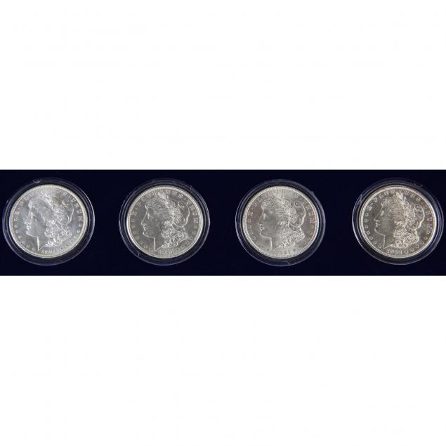 four-20th-century-morgan-dollar-mint-set