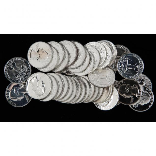 roll-of-40-proof-1963-90-silver-quarters