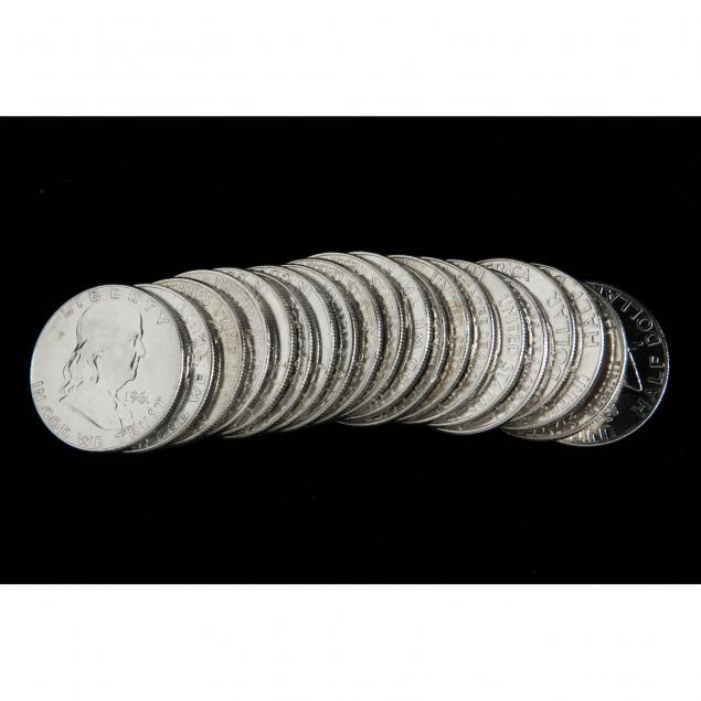 roll-of-uncirculated-franklin-half-dollars-mixed-dates