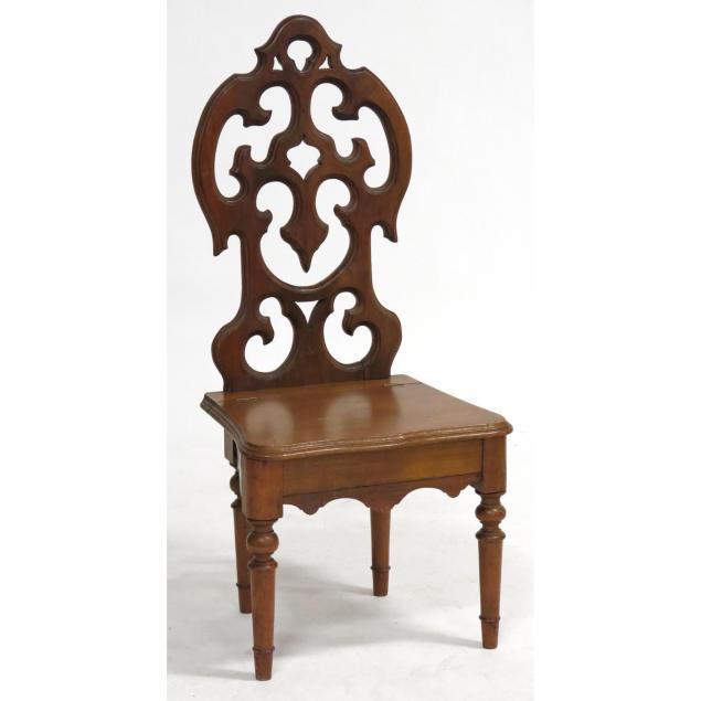 american-gothic-revival-hall-chair