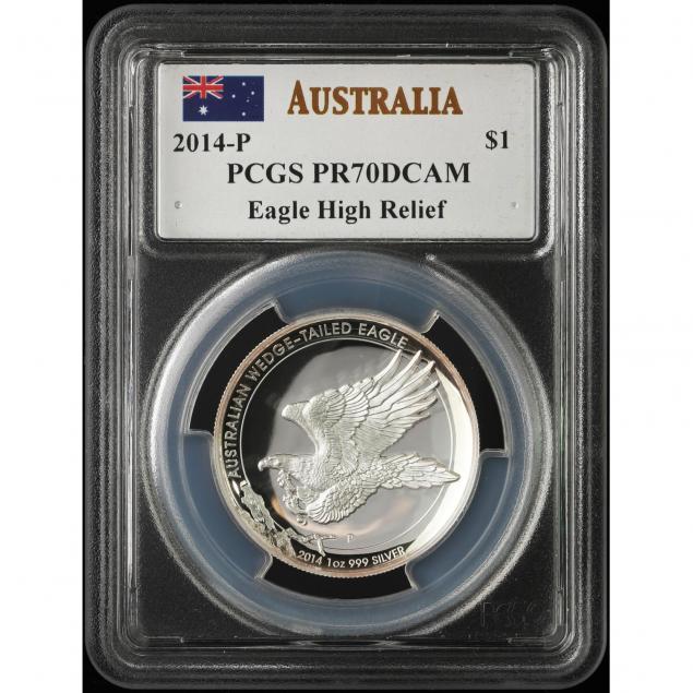 australia-2014-p-silver-1-wedge-tailed-eagle-high-relief
