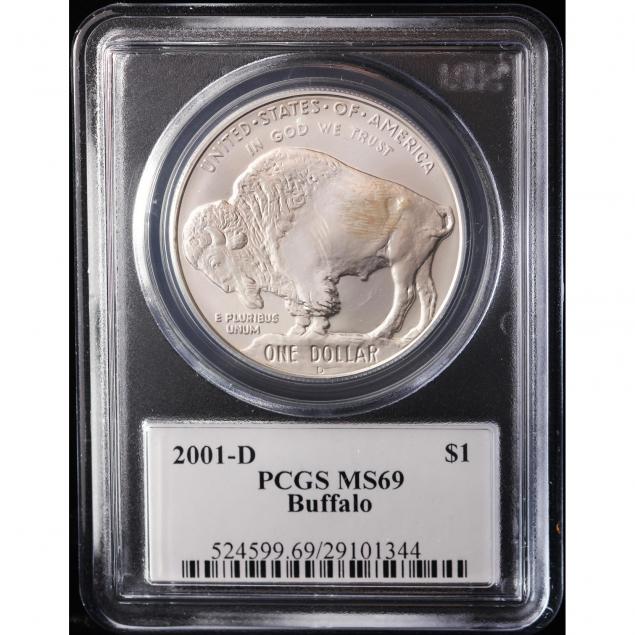 2001-d-silver-buffalo-pcgs-ms69