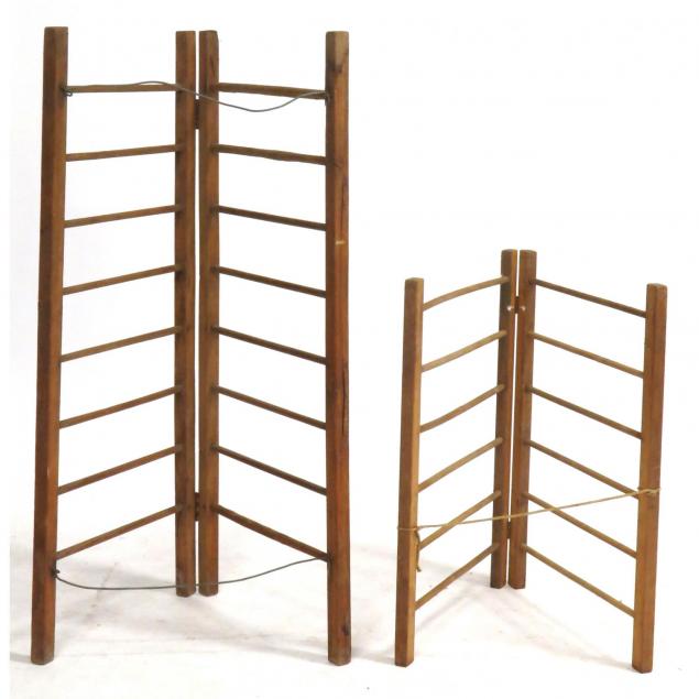 two-primitive-drying-racks