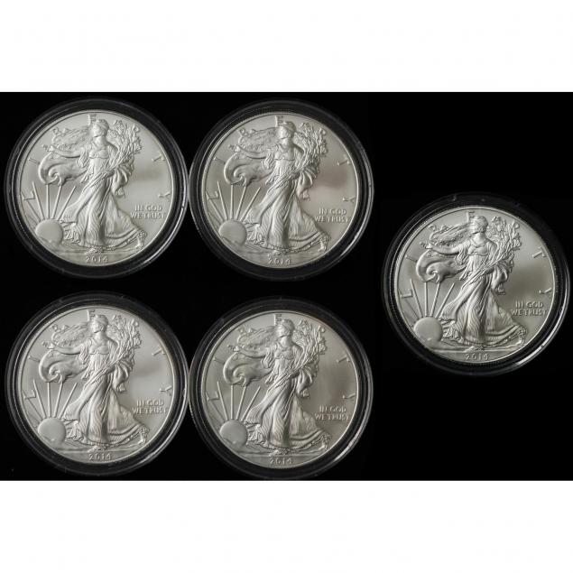 five-bu-2014-1-oz-american-silver-eagles