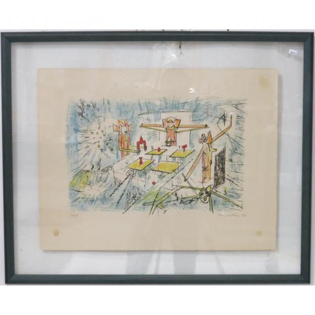 mid-century-artist-signed-print