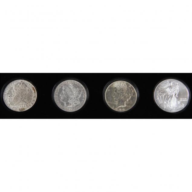 four-centuries-of-silver-dollars-set