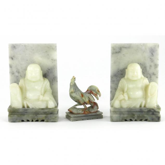 three-chinese-soapstone-carvings