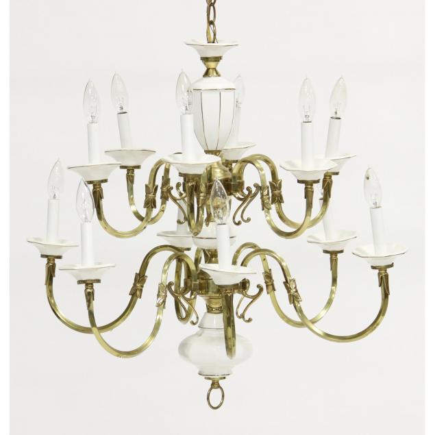 contemporary-porcelain-and-brass-chandelier