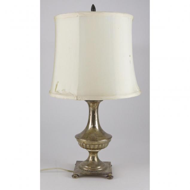 vintage-silverplate-table-lamp