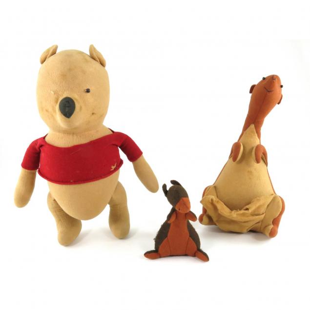 Vintage Winnie the Pooh Stuffed Animals (Lot 4 - Saturday Estate AuctionFeb 21, 2015, 10:00am) Vintage Winnie the Pooh Stuffed Animals (Lot 4 - Saturday Estate AuctionFeb 21, 2015, 10:00am)