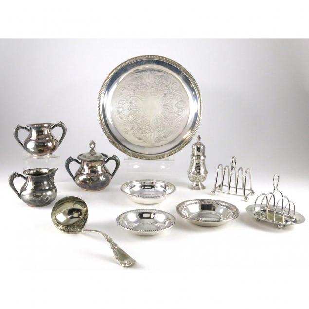 group-of-antique-vintage-silverplate