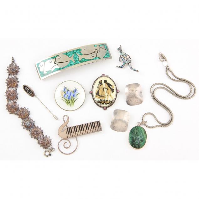 nine-silver-jewelry-items