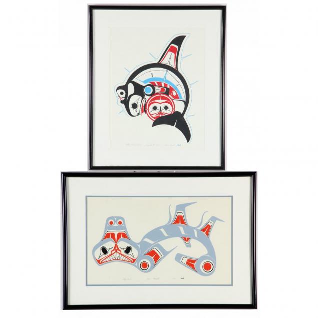 ben-houstie-kwakwaka-wakw-nation-b-1960-two-original-paintings