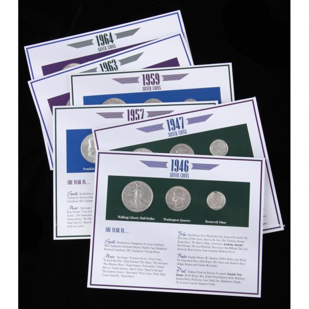 six-year-sets-of-three-silver-coins