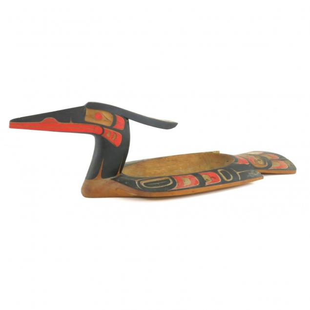 northwest-coast-carved-loon-bowl