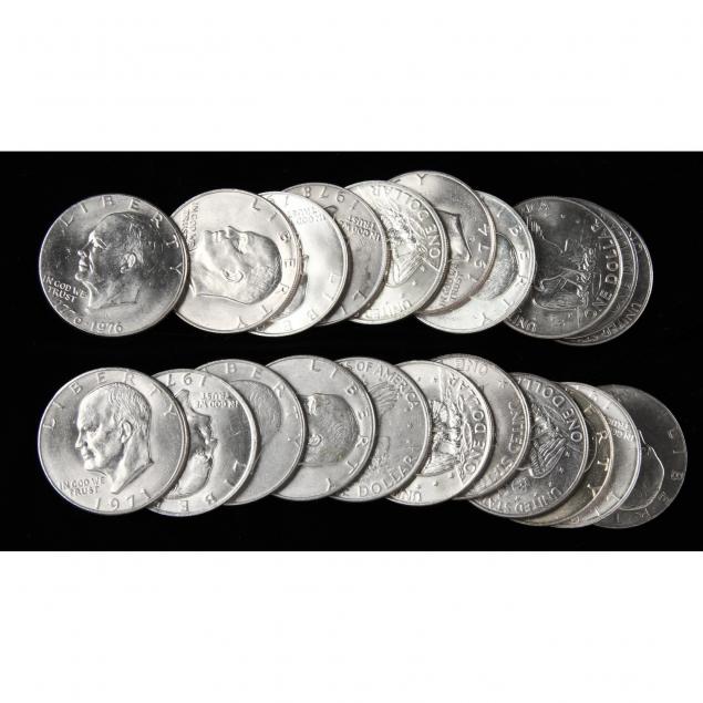 mixed-roll-of-20-eisenhower-dollars
