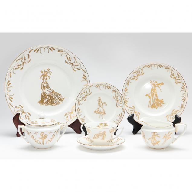 royal-worcester-corn-dolly-china-service-for-eight