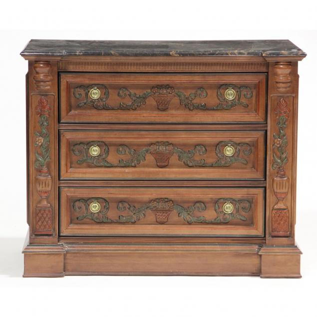 pulaski-furniture-carved-marble-top-chest