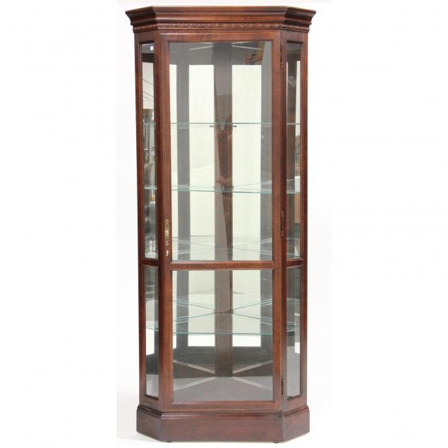 howard-miller-lighted-corner-cabinet