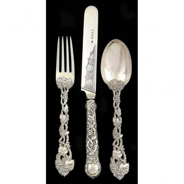 ornate-victorian-silver-place-setting-by-george-william-adams