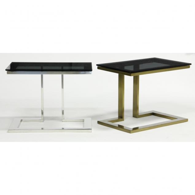 two-modernist-side-tables