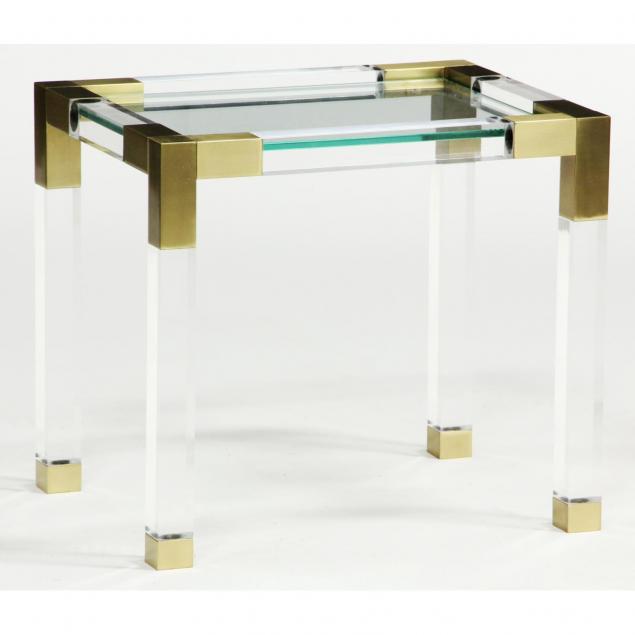 modernist-lucite-side-table