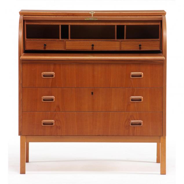 danish-modern-roll-top-desk