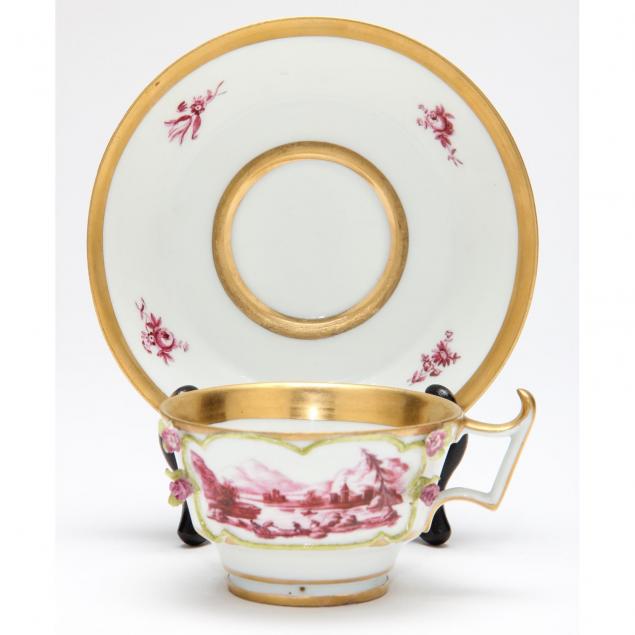 meissen-manufactory-purpurmalerei-tea-cup-and-saucer