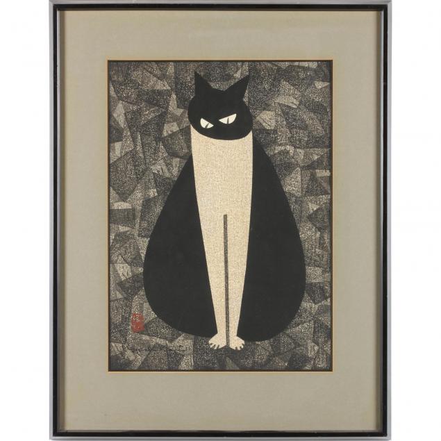 kiyoshi-saito-japanese-1907-1997-cat