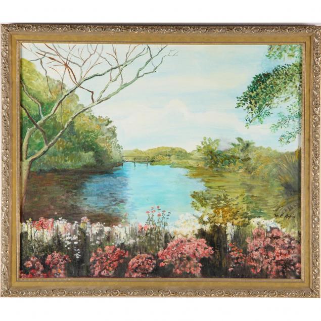 lake-landscape-oil-on-board