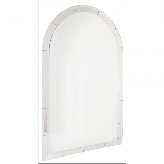 contemporary-arched-beveled-mirror