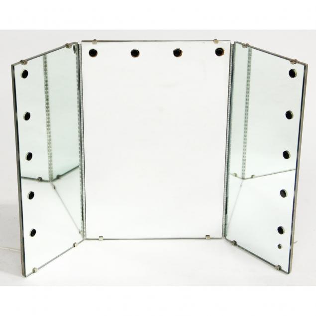 hollywood-regency-tri-fold-vanity-mirror