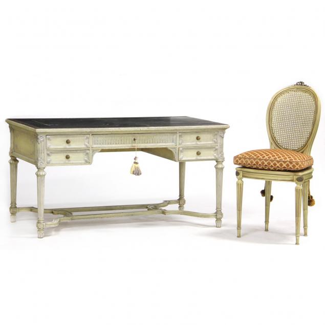 louis-xvi-style-writing-table-and-chair