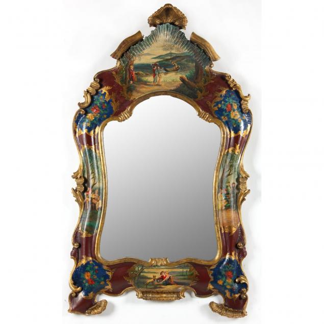 continental-carved-and-painted-mirror