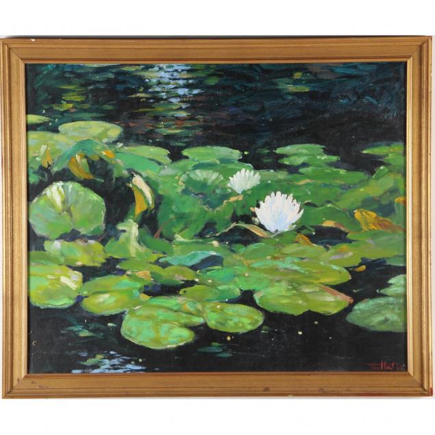 tom-holt-american-20th-century-waterlilies