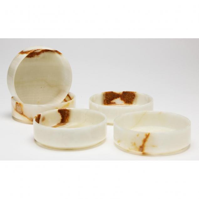 set-of-five-carved-agate-bowls